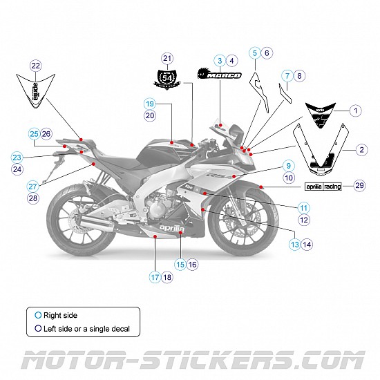 Aprilia RS4 50 2014 Aprilia RS4 50 2014