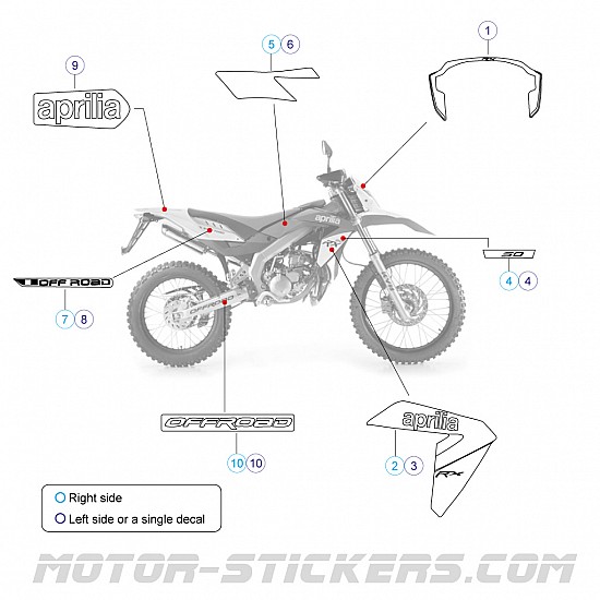 Aprilia RX 50 2010 Aprilia RX 50 2010