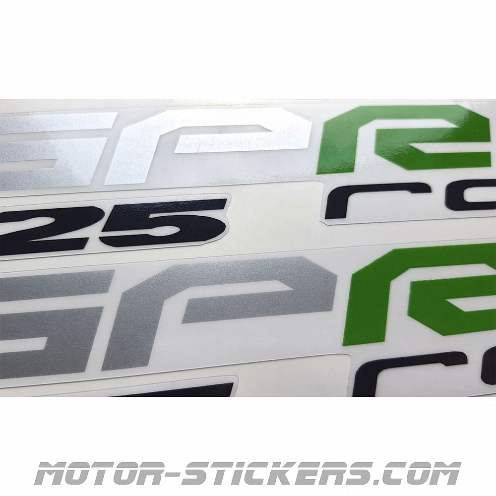 Derbi GPR 125 Racing 2005 decals