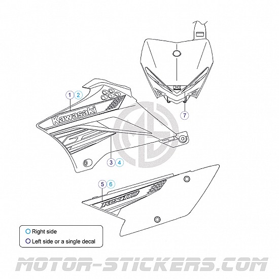 Kawasaki KLX 110 2012 Kawasaki KLX 110 2012