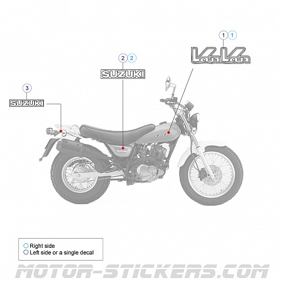 Suzuki RV 125 VANVAN 2003 Suzuki RV 125 VANVAN 2003