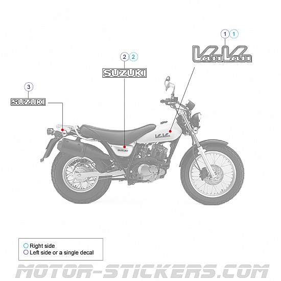 Suzuki RV 125 VANVAN 2003 Suzuki RV 125 VANVAN 2003