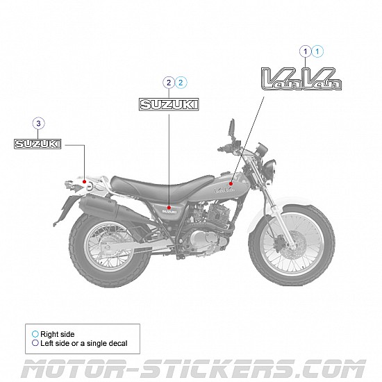 Suzuki RV 125 VANVAN 2003 Suzuki RV 125 VANVAN 2003