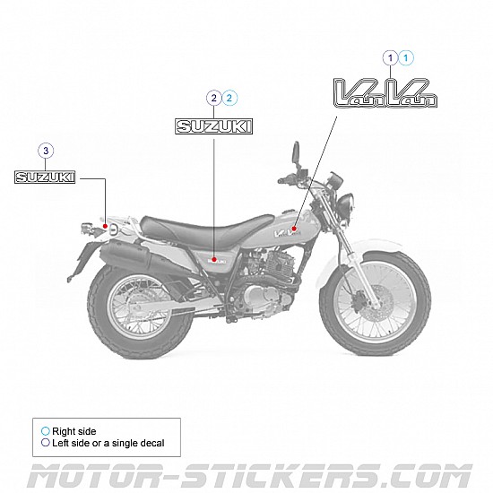 Suzuki RV 125 VANVAN 2003 Suzuki RV 125 VANVAN 2003
