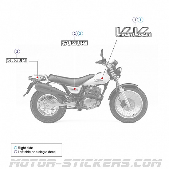 Suzuki RV 125 VANVAN 2003 Suzuki RV 125 VANVAN 2003