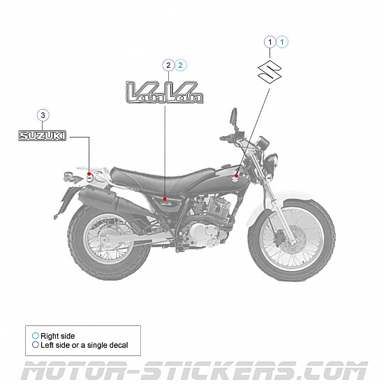 Suzuki RV 125 VANVAN 2006 Suzuki RV 125 VANVAN 2006