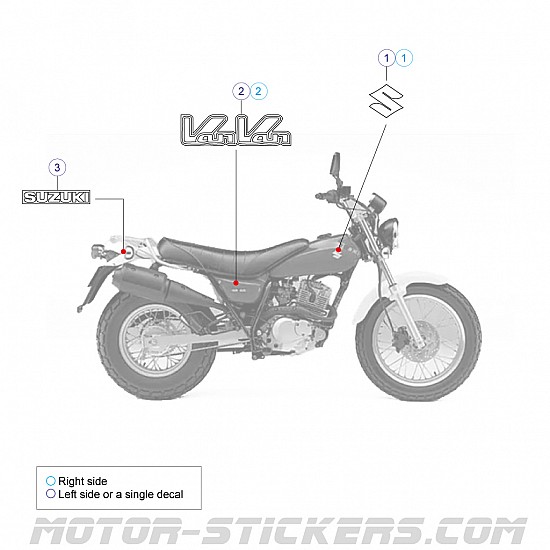 Suzuki RV 125 VANVAN 2006 Suzuki RV 125 VANVAN 2006