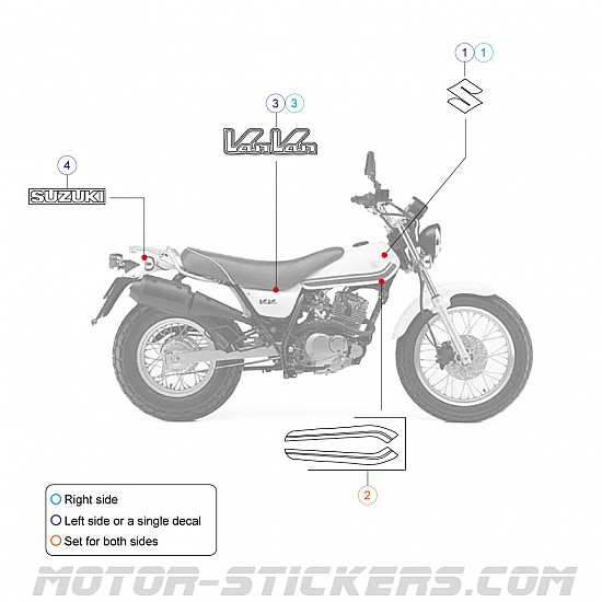Suzuki RV 125 VANVAN 2007 Suzuki RV 125 VANVAN 2007