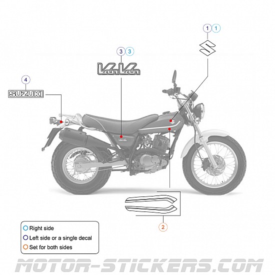 Suzuki RV 125 VANVAN 2008 Suzuki RV 125 VANVAN 2008