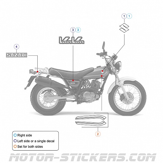 Suzuki RV 125 VANVAN 2008 Suzuki RV 125 VANVAN 2008