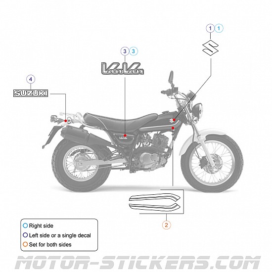 Suzuki RV 125 VANVAN 2009 Suzuki RV 125 VANVAN 2009