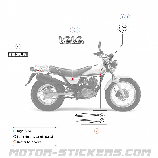 Suzuki RV 125 VANVAN 2009 Suzuki RV 125 VANVAN 2009