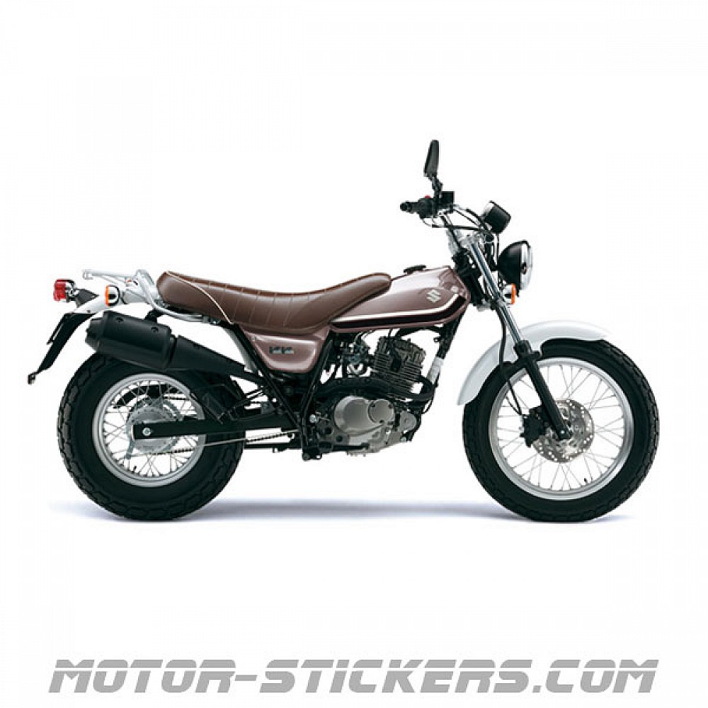 Suzuki RV 125 VANVAN 2010 decals