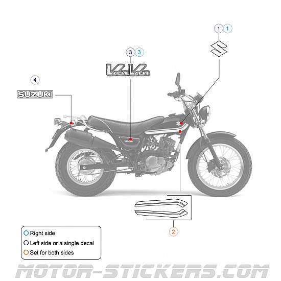 Suzuki RV 125 VANVAN 2014 Suzuki RV 125 VANVAN 2014
