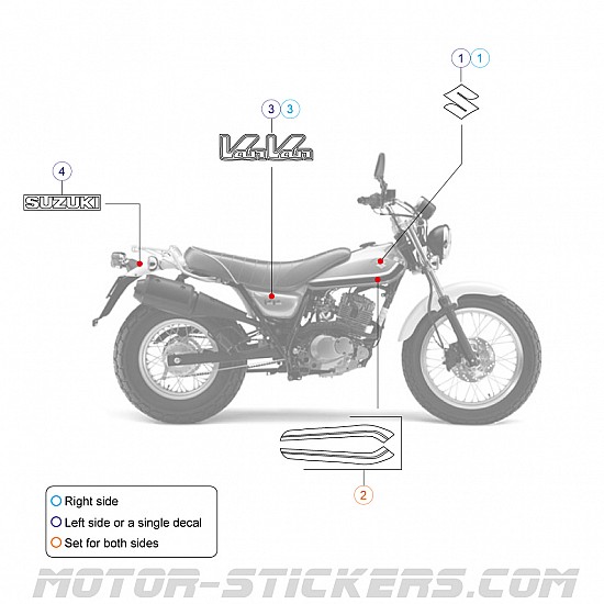 Suzuki RV 125 VANVAN 2010 Suzuki RV 125 VANVAN 2010
