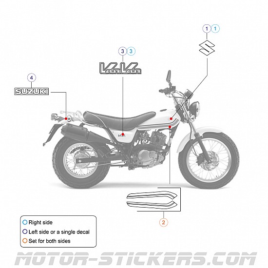 Suzuki RV 125 VANVAN 2010 Suzuki RV 125 VANVAN 2010