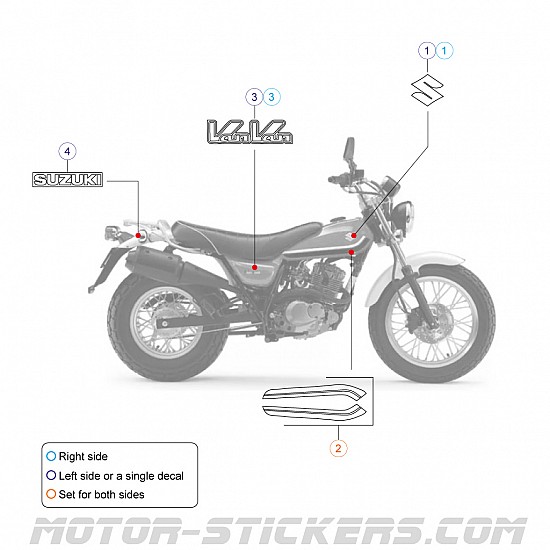 Suzuki RV 125 VANVAN 2014 Suzuki RV 125 VANVAN 2014