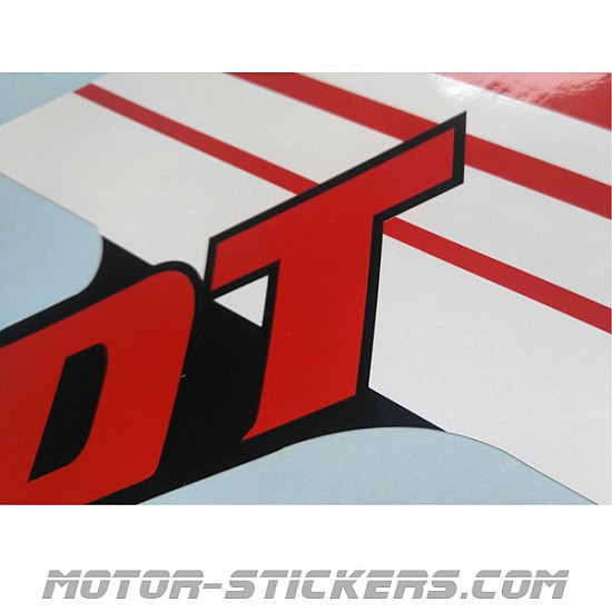 Motocross Komplettkleber Aufkleber Sticker MX Graphic Decal-Aufkleber für Yamaha DT X125 DTX125 DT125X DT 125X DT 125 x 2004-2007 2006 2005 Color : Blank