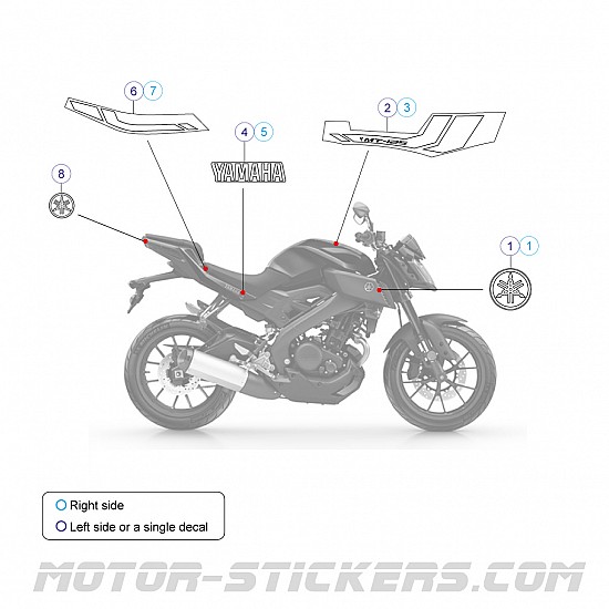 Yamaha MT-125 2017 Yamaha MT-125 2017