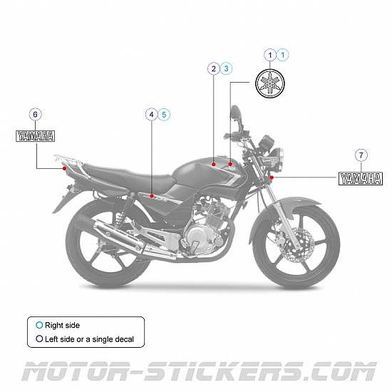 Yamaha YBR 125 2009 Yamaha YBR 125 2009