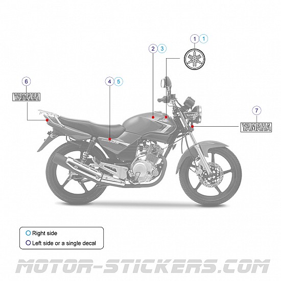 Yamaha YBR 125 2009 Yamaha YBR 125 2009