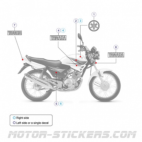Yamaha YBR 125E 2021 Yamaha YBR 125E 2021