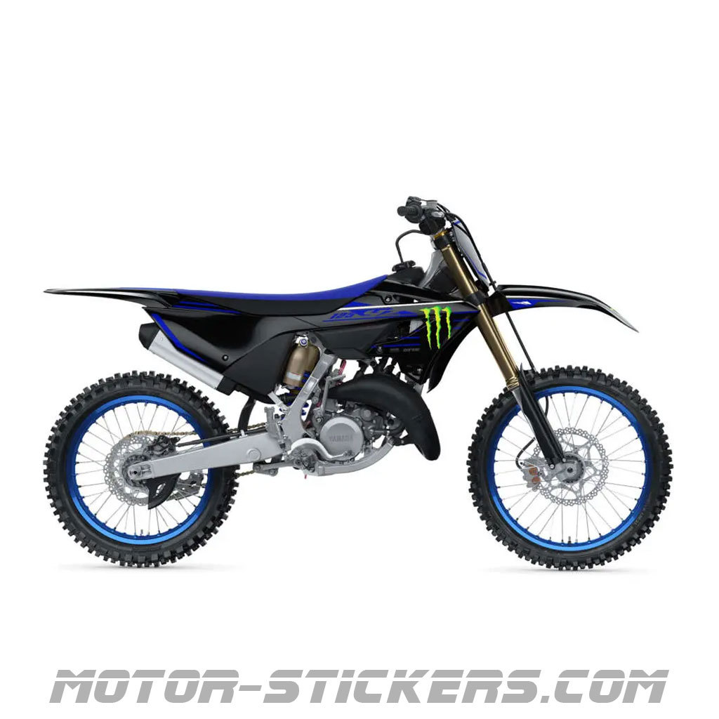 YZ250 2 Stroke 2023 Yamaha YZF 250 Hutten Metaal Yamaha Race Team Graphics Kit Plates 2019-2023 Off-Road Yamaha YZ