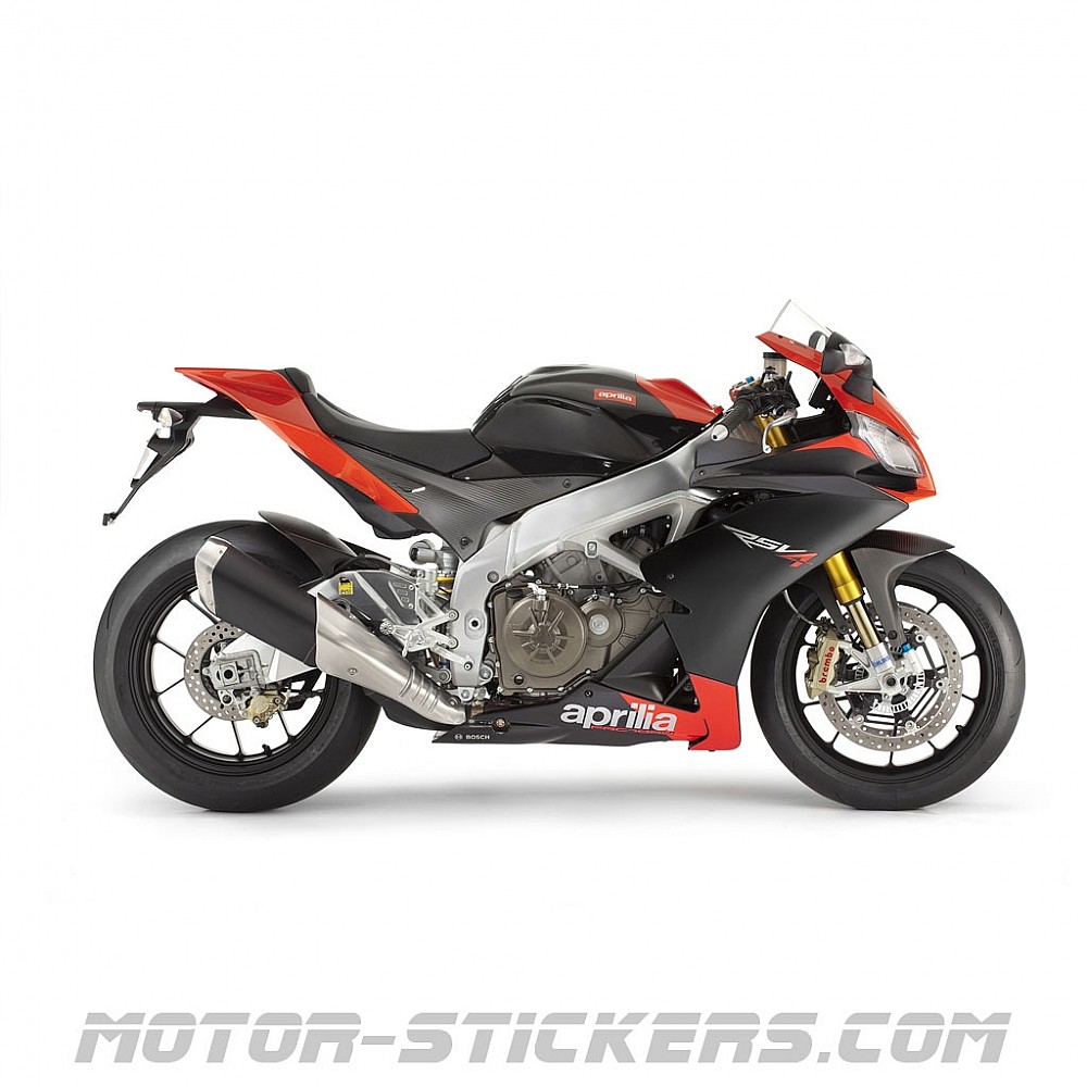Aprilia RSV4 1000R Factory 2011 Pegatinas Aprilia rsv4 1000r factory 2011 pegatinas