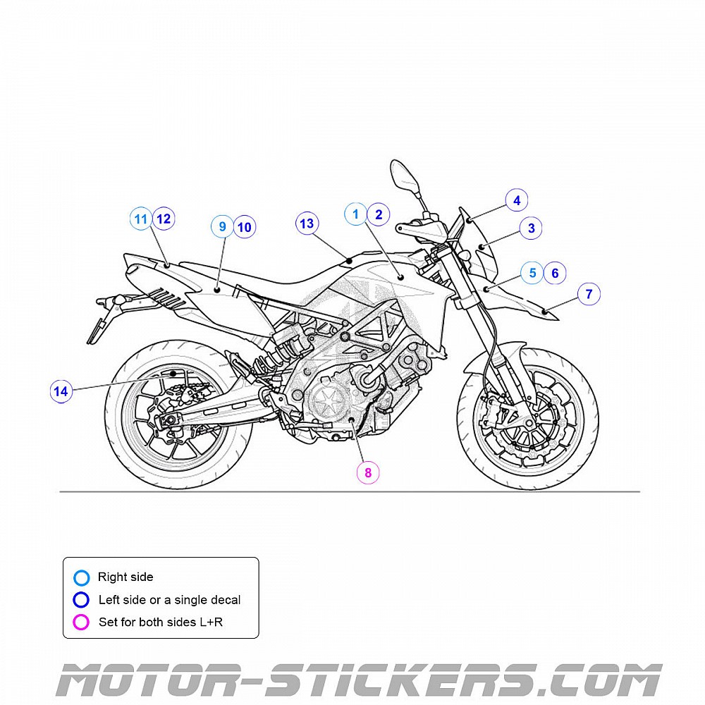 Pastiglie Freno Posteriori BREMBO Sinterizzate Per Aprilia Dorsoduro 750/900/1200 E Factory (2008-2018)