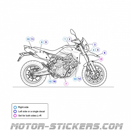 Aprilia Dorsoduro 750 2013