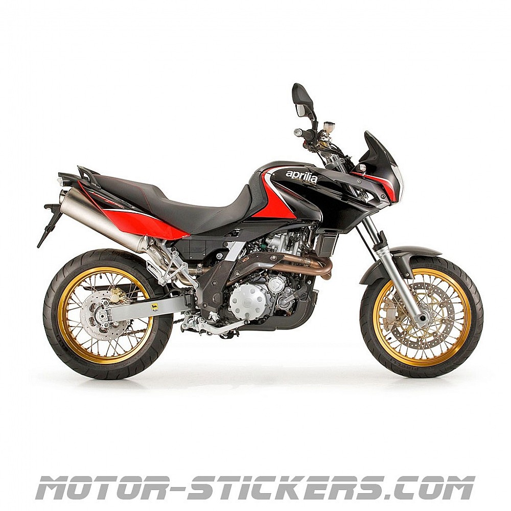 Stada Factory Aprilia Pegaso 650 Strada Factory 2009 pegatinas