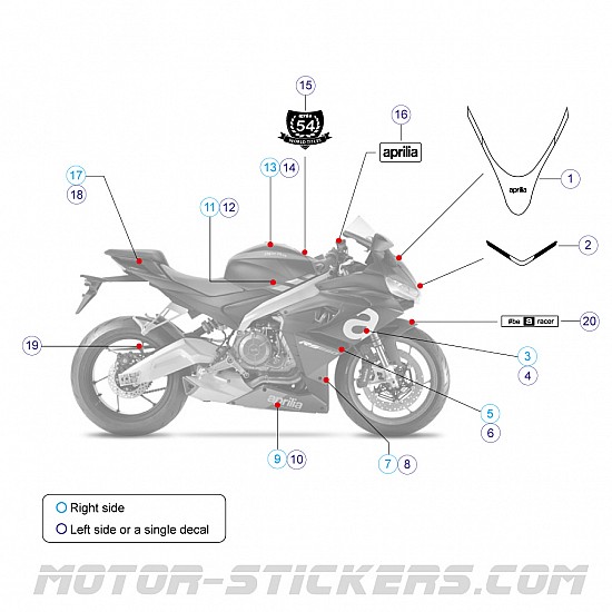 Aprilia RS660 2022 Aprilia RS660 2022