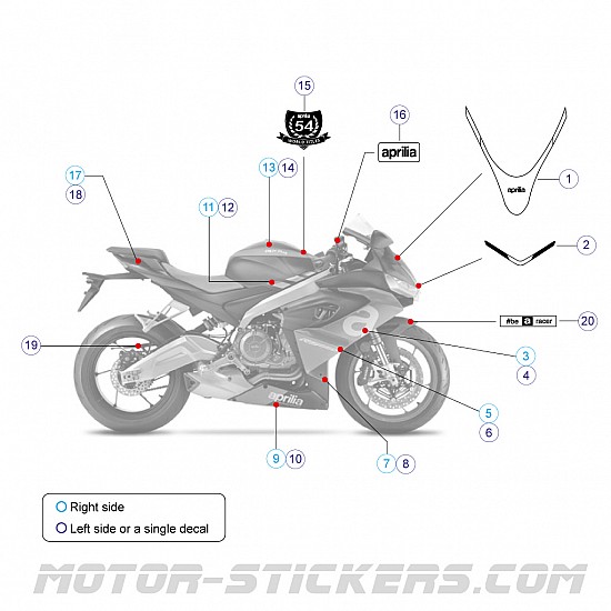 Aprilia RS660 2021 Aprilia RS660 2021