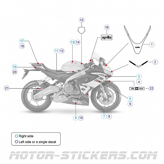 Aprilia RS660 SP 2022 Aprilia RS660 SP 2022