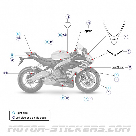 Aprilia RS660 SP 2022 Aprilia RS660 SP 2022
