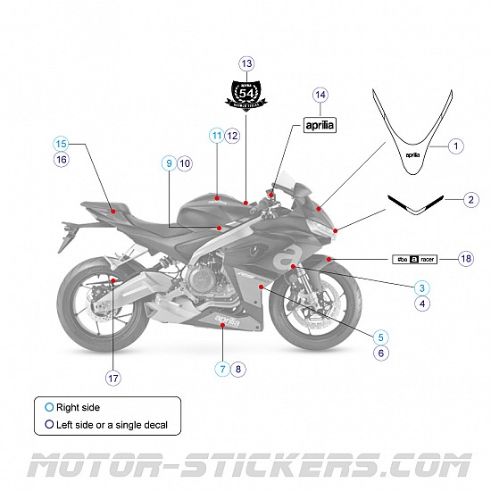 Aprilia RS660 2023 Aprilia RS660 2023