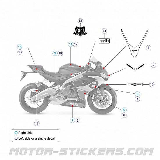 Aprilia RS660 2023 Aprilia RS660 2023