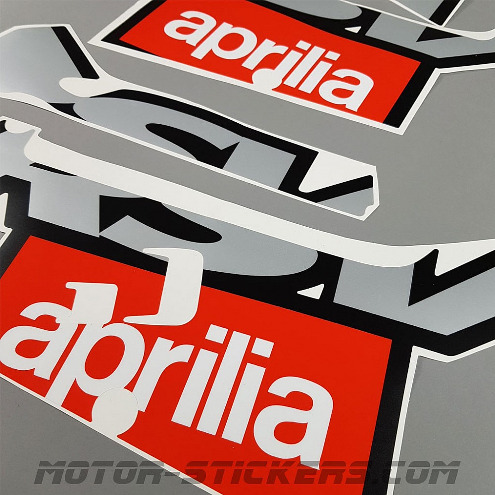Aprilia RSV 1000R Mille 2001 decals