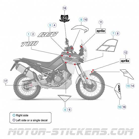 Aprilia Tuareg 660 2023