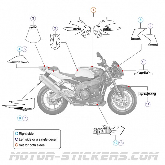 Aprilia Tuono Factory 1000 2008 Aprilia Tuono Factory 1000 2008