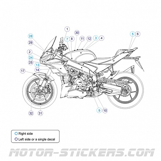 Aprilia Tuono V4 1100 Factory 2024 Aprilia Tuono V4 1100 Factory 2024
