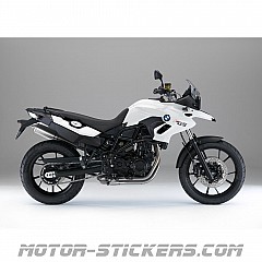 BMW F 700 GS 2015 decals