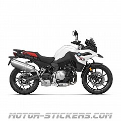 BMW F 750 GS 2021 decals