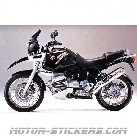 Other colours available BMW R1100GS Tank Decals Black Stickers 