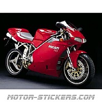 Series Adhesives Stickers Compatible DUCATI 748 R Superbike