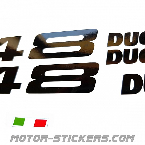 DUCATI 848 Evo Wheel Decals Rim Stickers Corse autoaufkleber