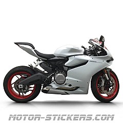 Ducati  899 Panigale sticker decal pack Metallic Silver or choose your colour.
