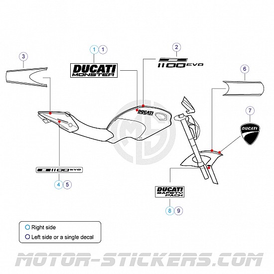 Ducati Monster 1100 EVO 2011 Ducati Monster 1100 EVO 2011