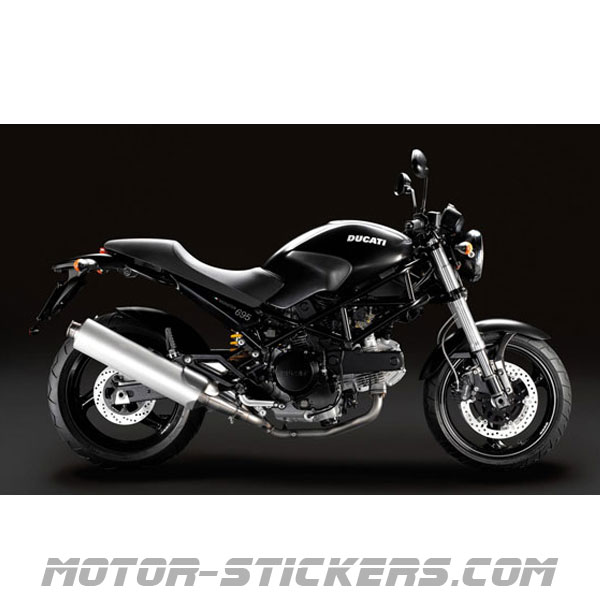 Ducati monster 695 dark top