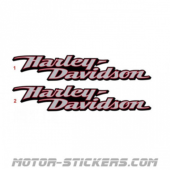 Harley Davidson Dyna Super Glide '06-2007 decals